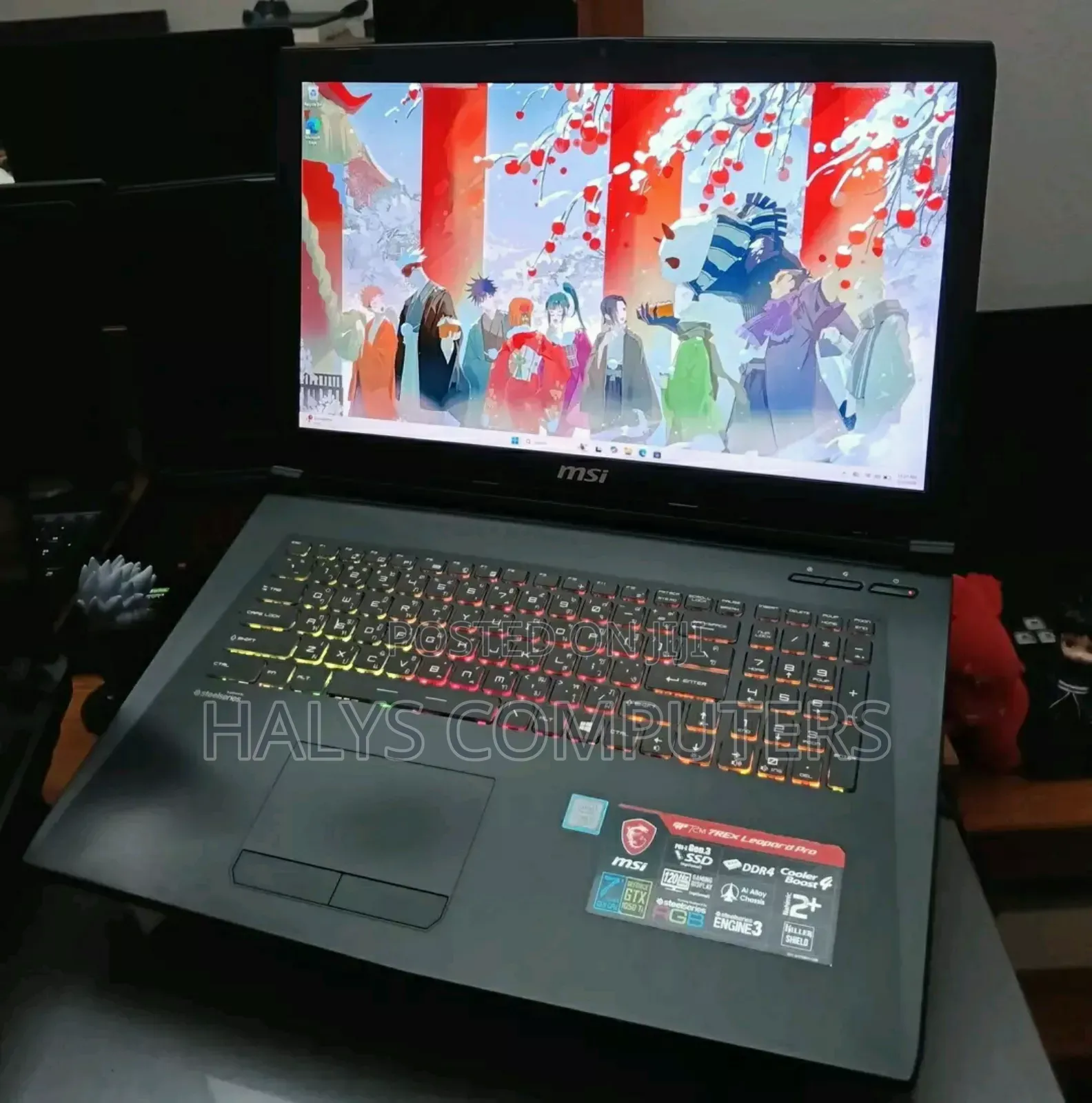 New Laptop MSI GF63 16GB Intel Core i7 SSD 1T