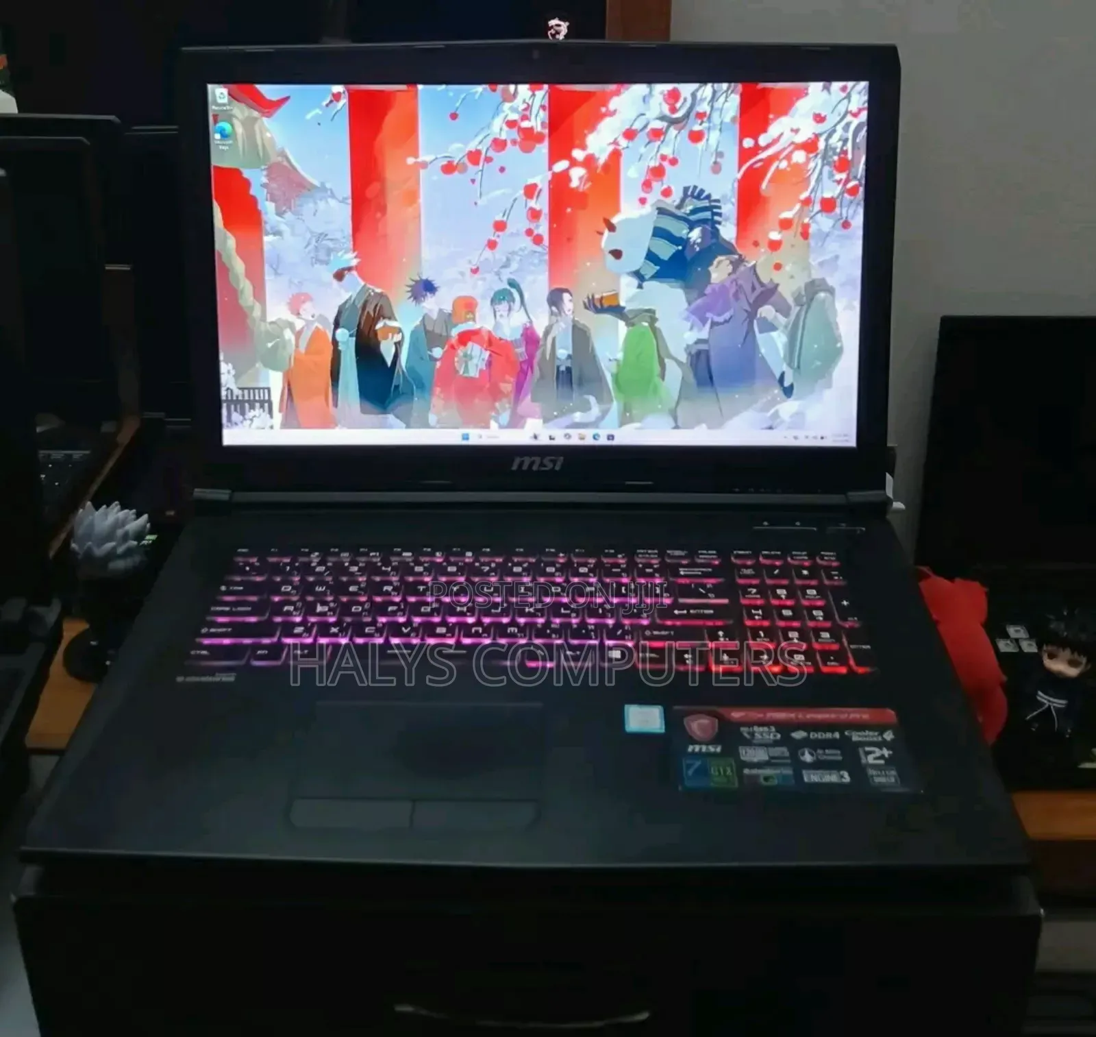 New Laptop MSI GF63 16GB Intel Core i7 SSD 1T