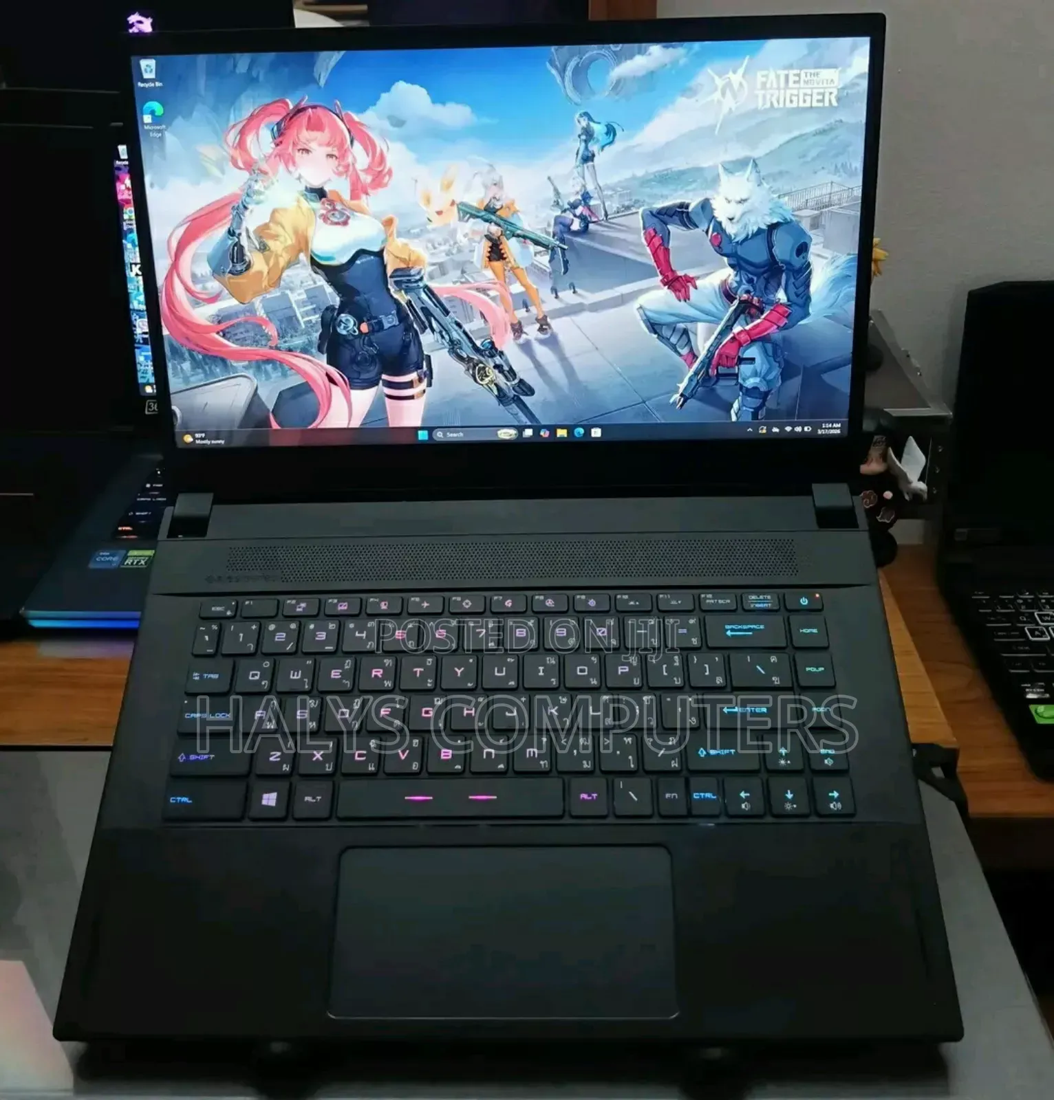 New Laptop MSI GF65 Thin 10UE 16GB Intel Core i7 SSD 1T
