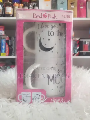 Set of 2 Valentine Mugs