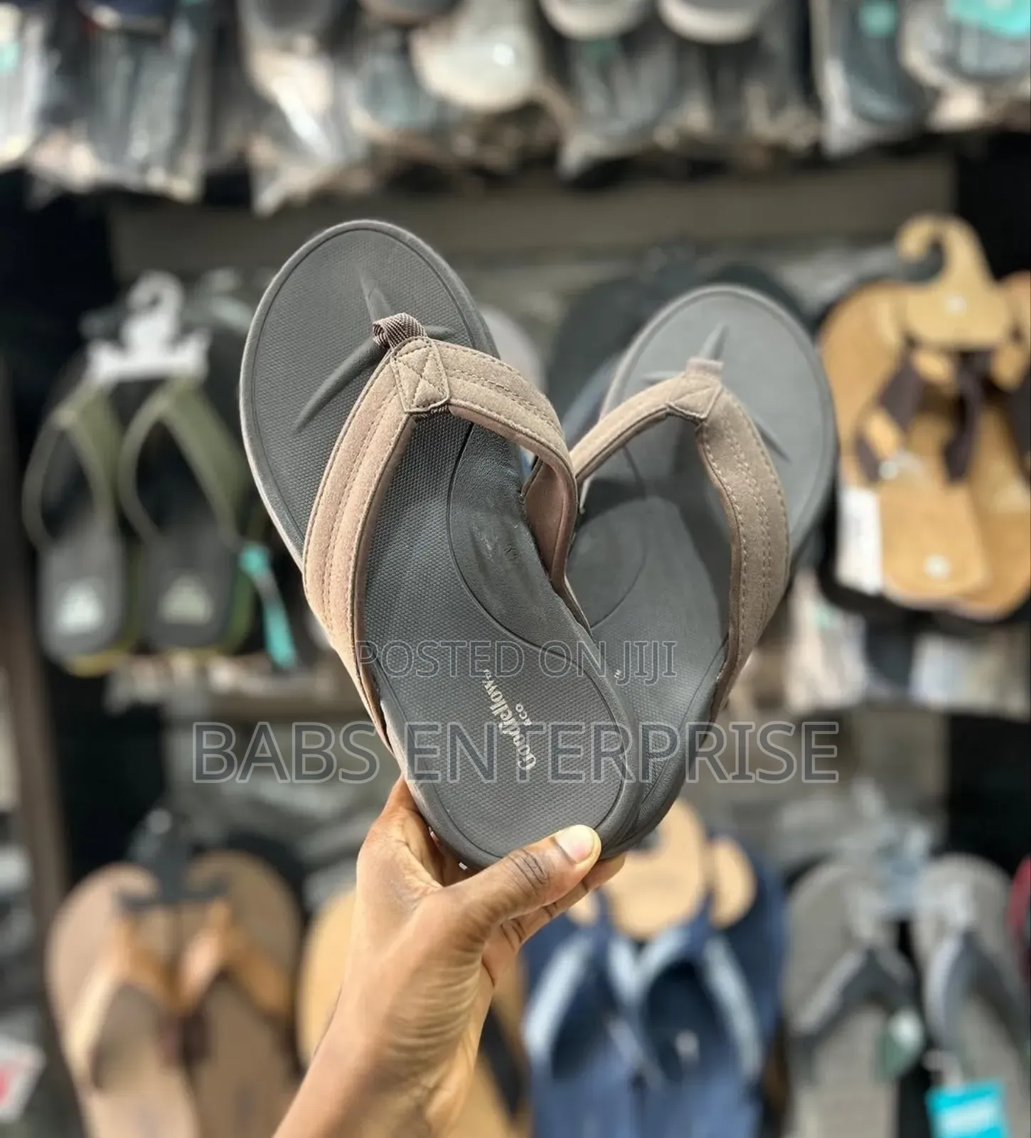 Goodfellow Co Slippers 40 41 42 43 46 Brown