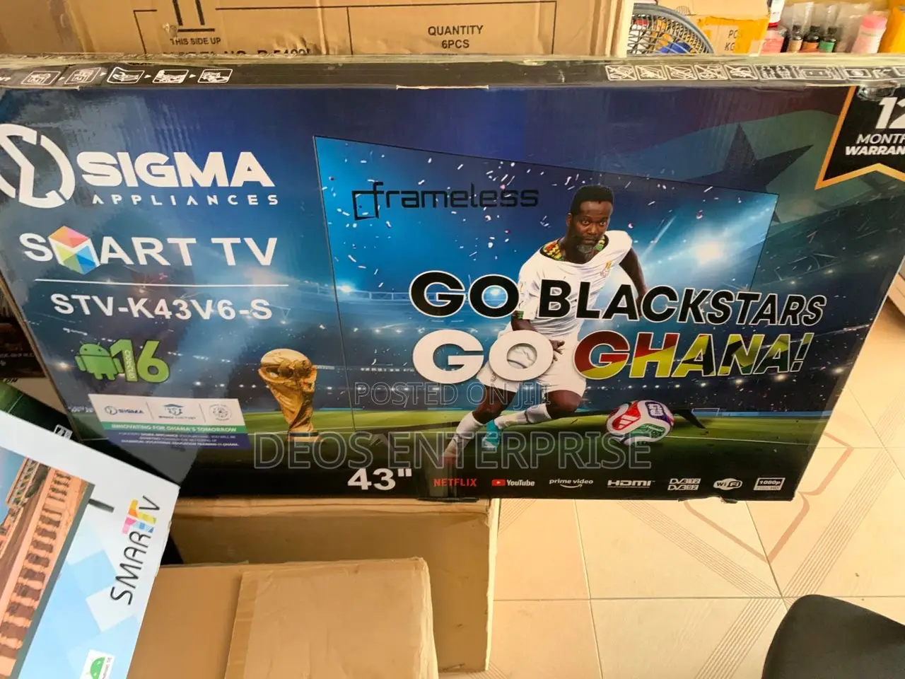Affordable Sigma 43-Inch Full Hd Smart Android Tv