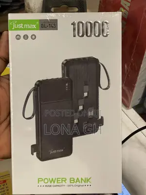Just Max 10000 Power Bank