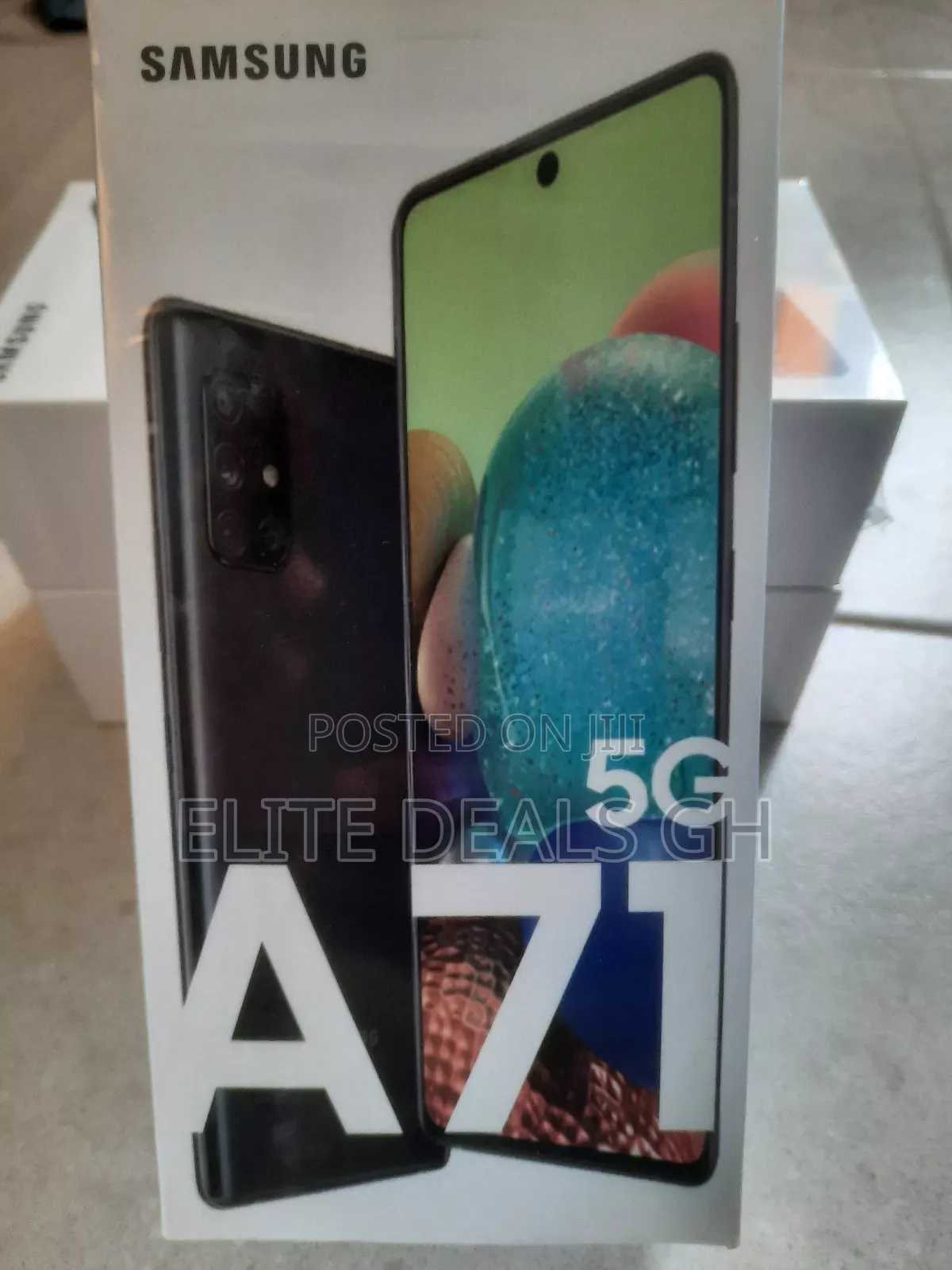 New Samsung Galaxy A71 5G 128 GB Black