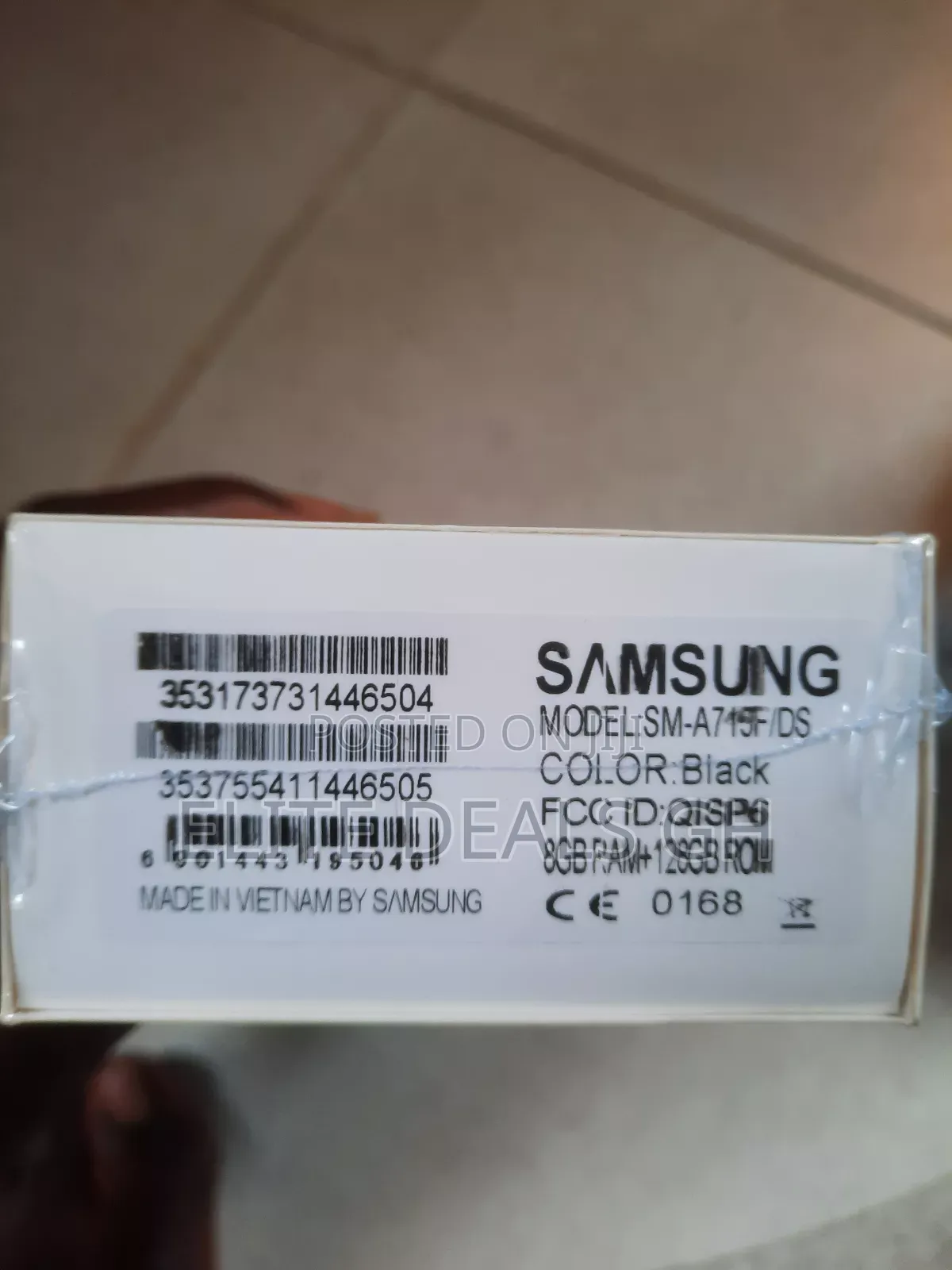 New Samsung Galaxy A71 5G 128 GB Black