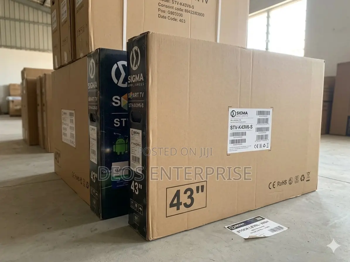 Experience Full Hd! Sigma 43-Inch Smart Tv for Sale