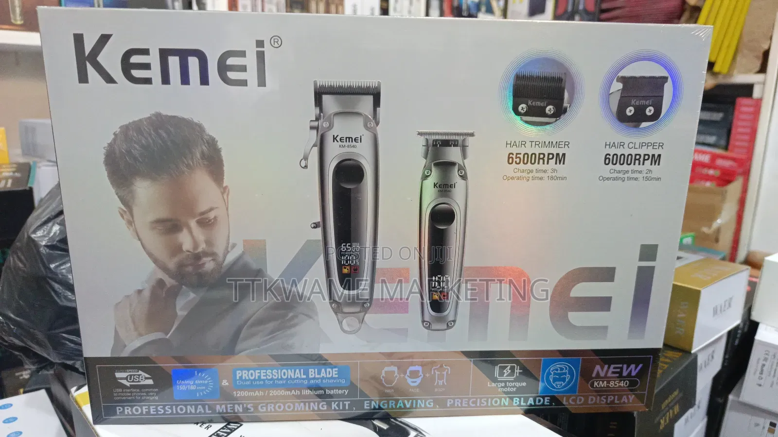 Professional Men's Hair Clippers