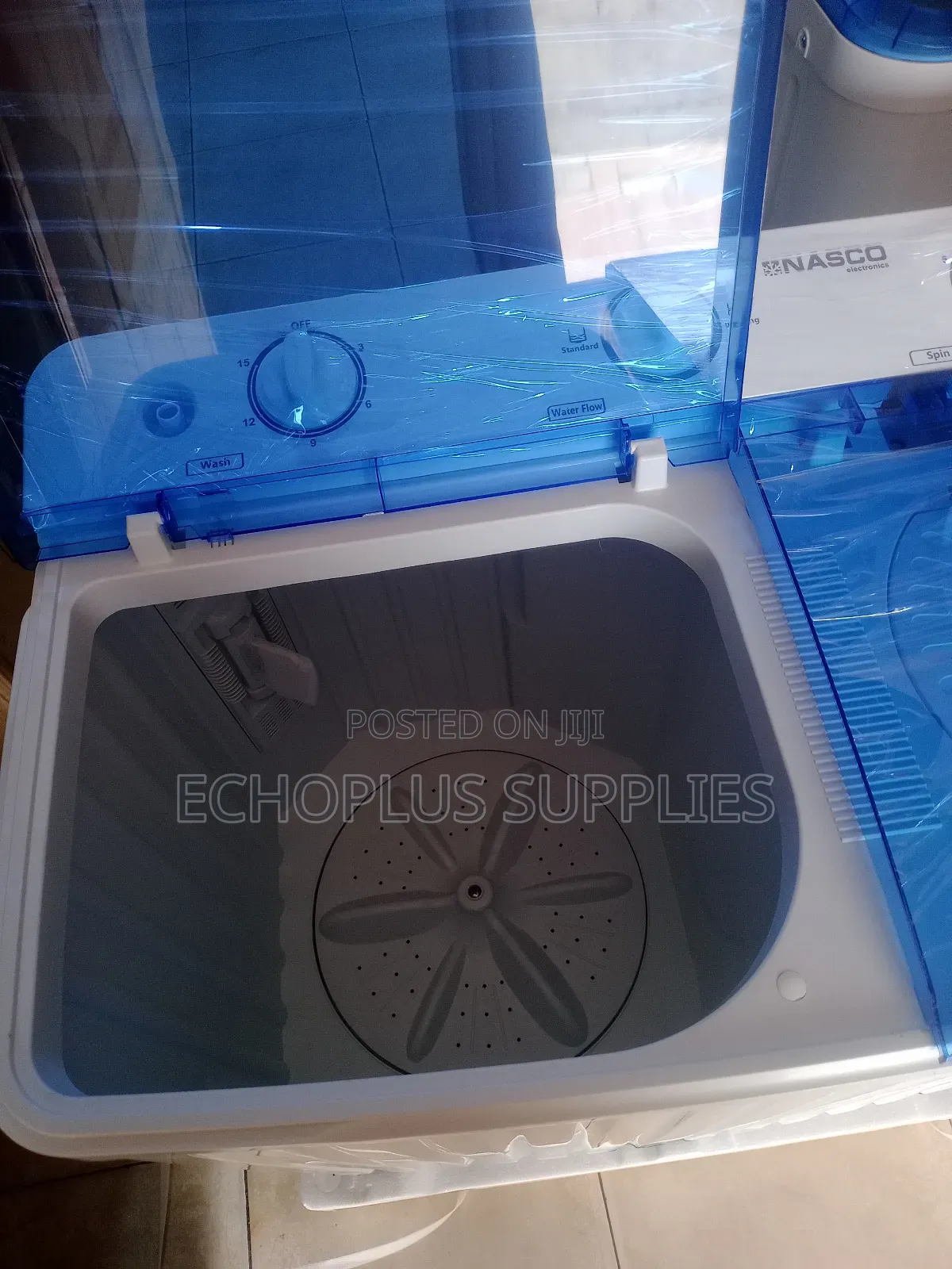 Nasco 10kg Washing Machine/Twin Tub