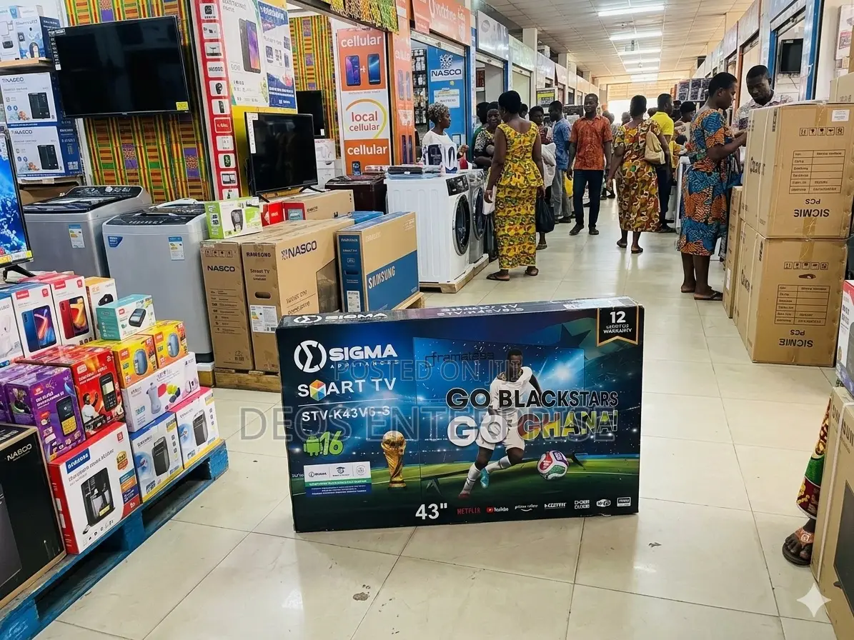Premium Quality Sigma 43 Inch Smart Television