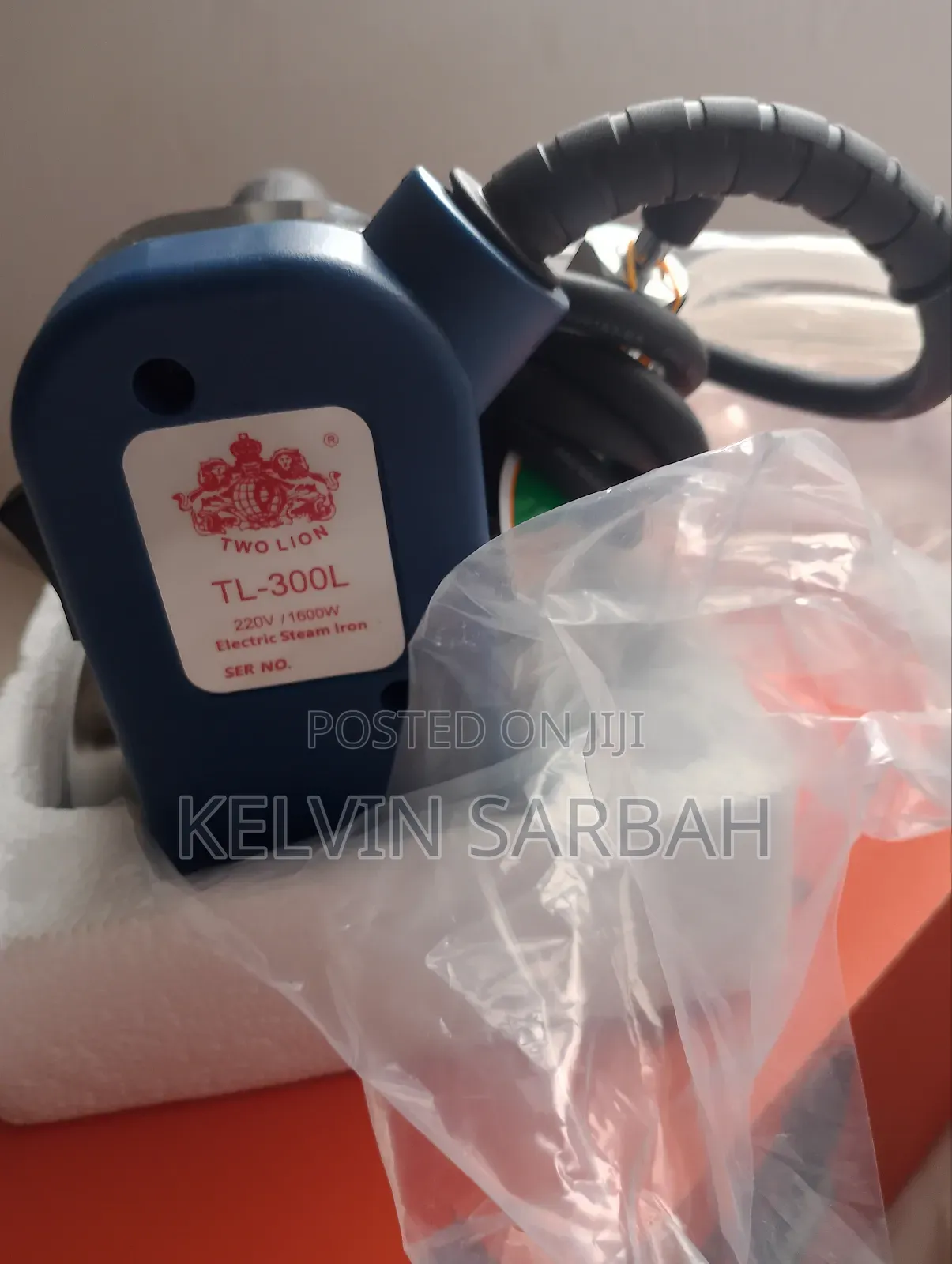 Two Lion Electric Steam Iron