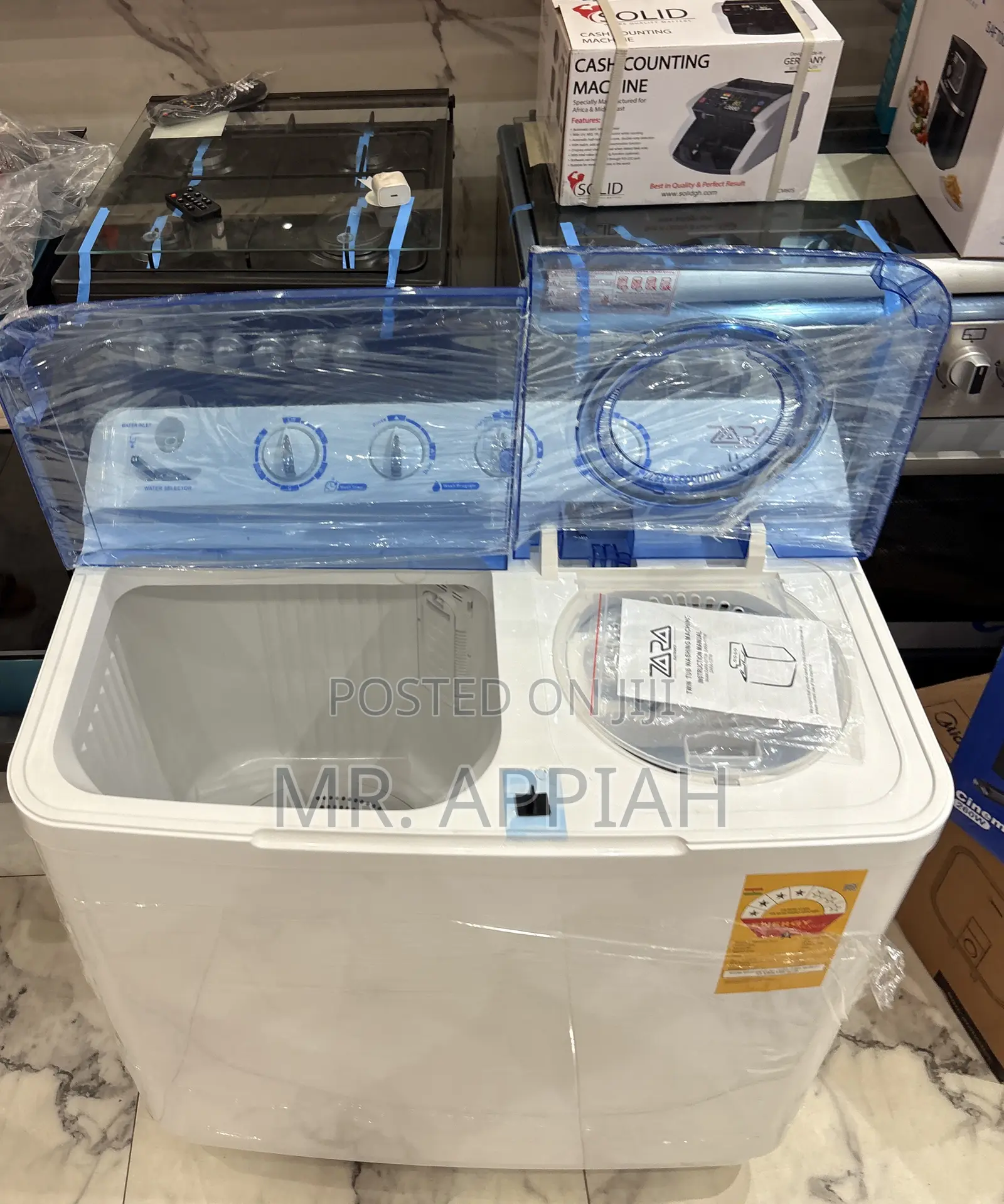 Choose Adorable Zara 11kg Top Load Washing Machine + Transparent Lid