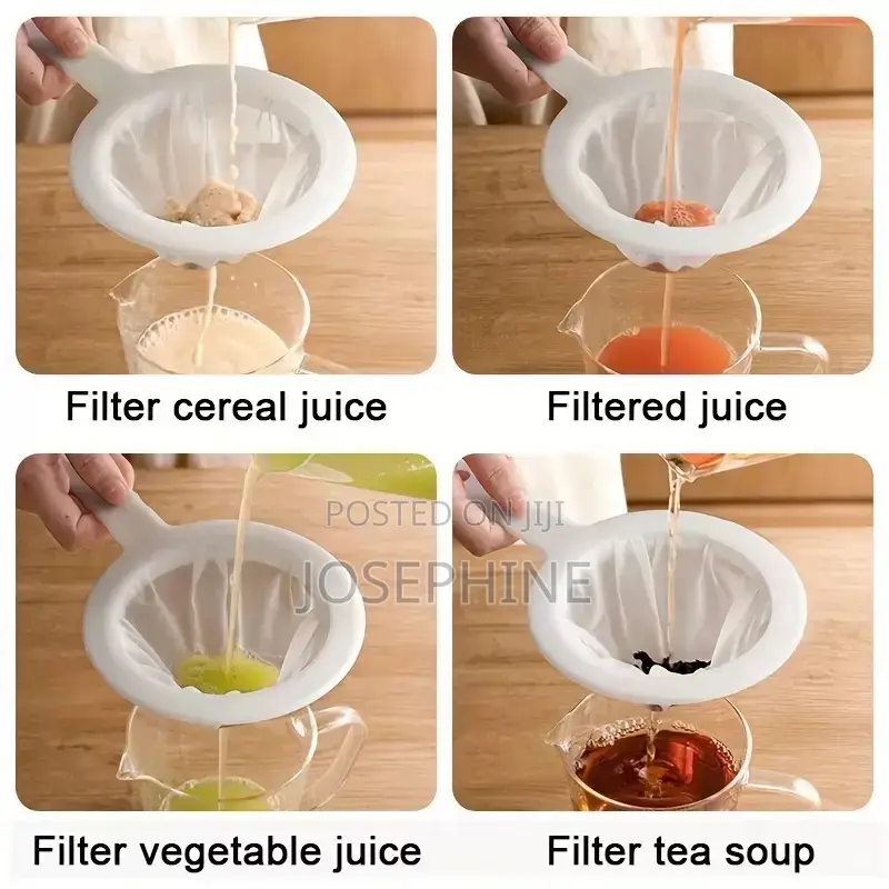 Colander Juicer Filter Spoon
