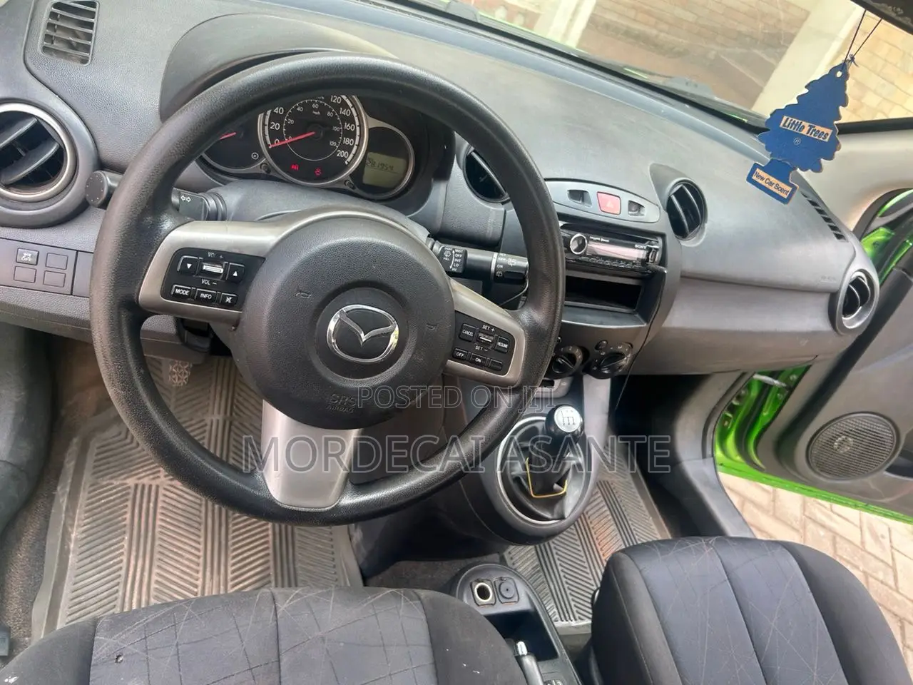 Mazda 2 1.5 Sport 2012 Green