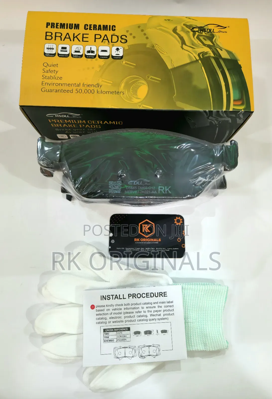 Ford Escape 13-19/Transit Connect 14-18/Kuga 17-21 Ceramic Front Pad