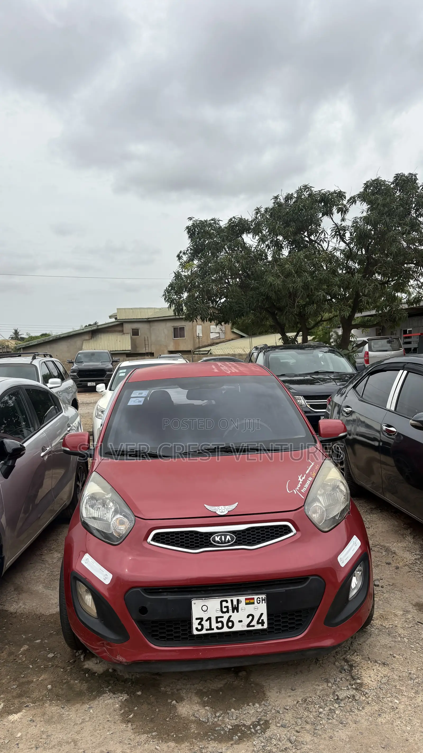 Kia Morning 2011 Red