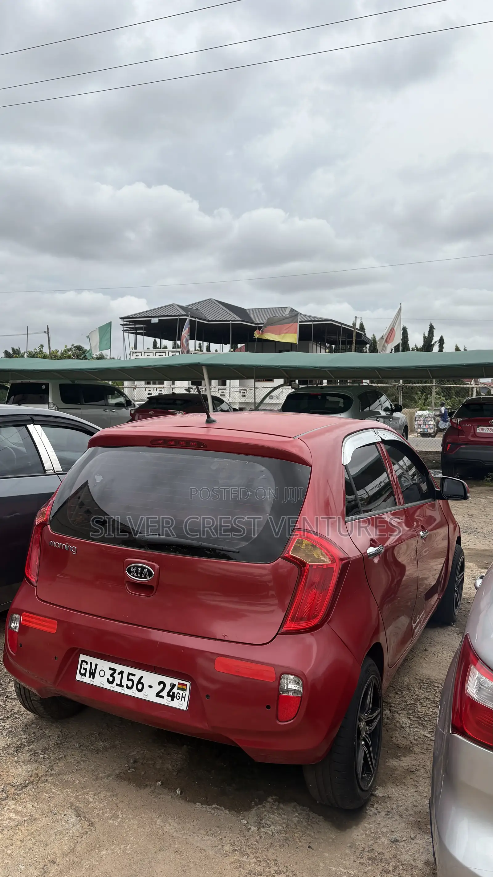 Kia Morning 2011 Red