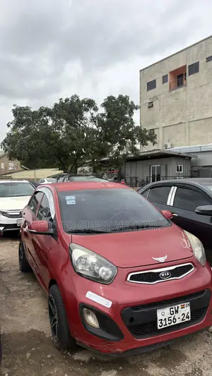 Kia Morning 2011 Red