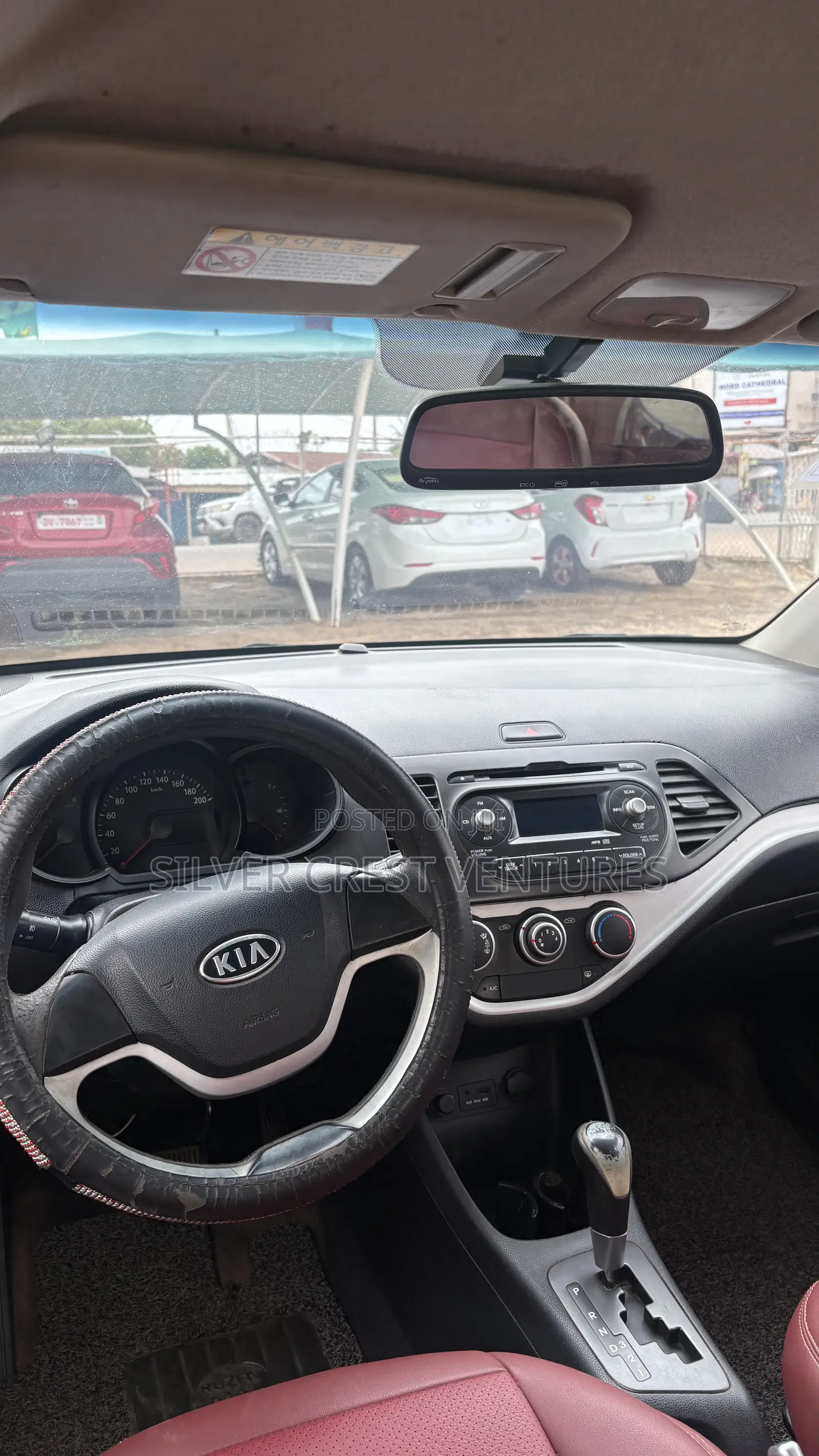 Kia Morning 2011 Red