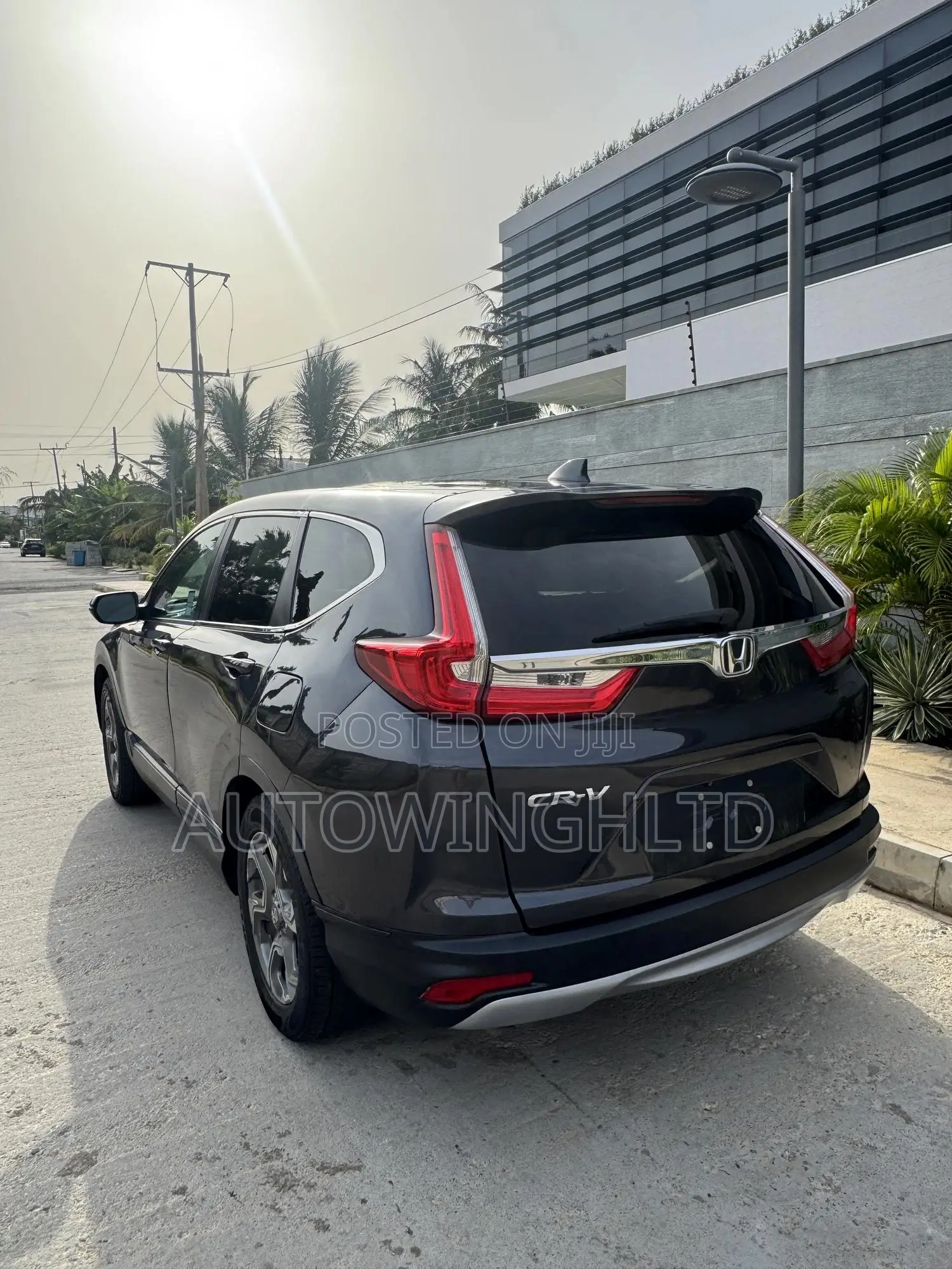 Honda CR-V EX-L 4dr SUV AWD (1.5L 4cyl CVT) 2017 Gray