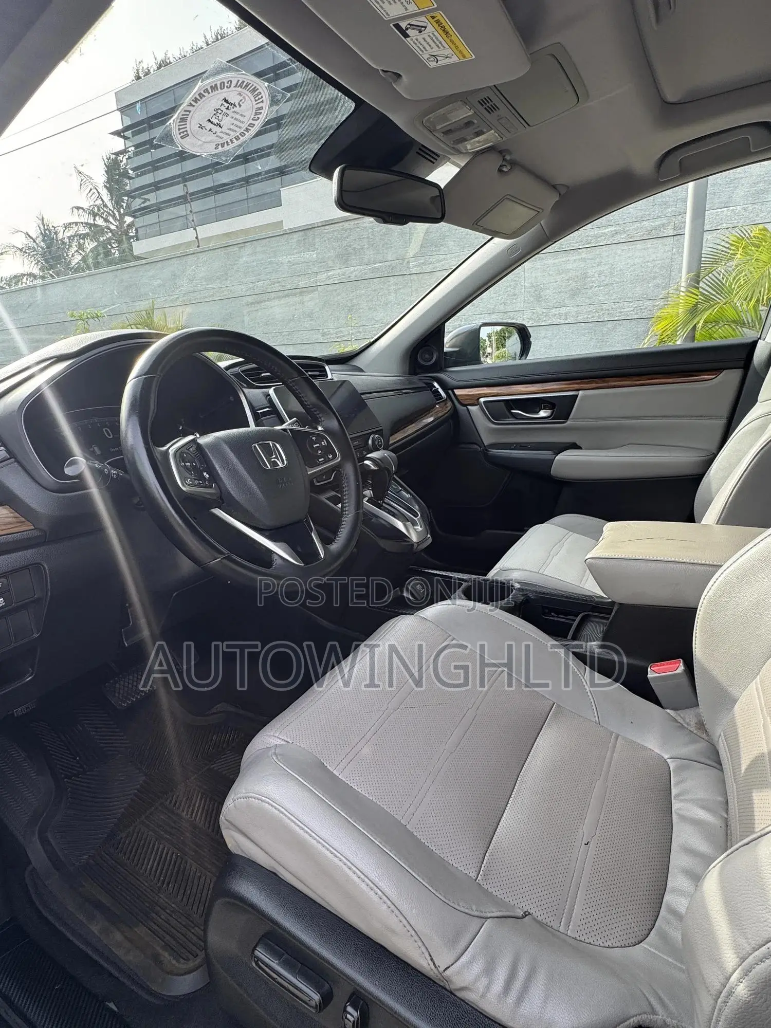 Honda CR-V EX-L 4dr SUV AWD (1.5L 4cyl CVT) 2017 Gray