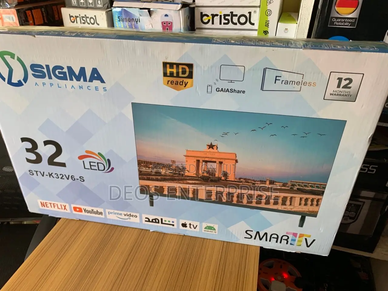 Sigma 32 Frameless Vision Ultra Hd Smart Tv Experience