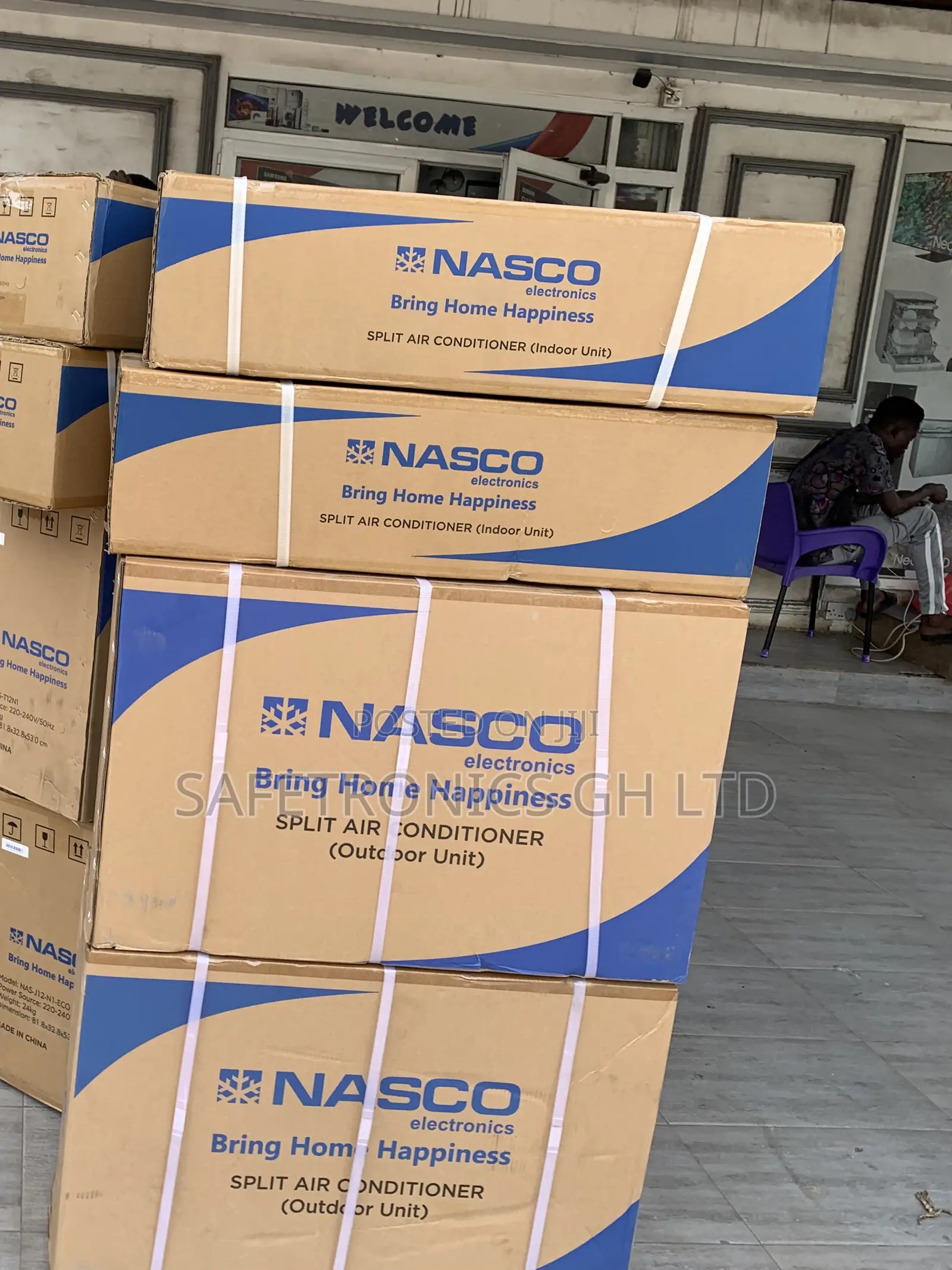 Ultra Modern Nasco 1.5hp R410 Split Sku: Nas-T12n1 Ac