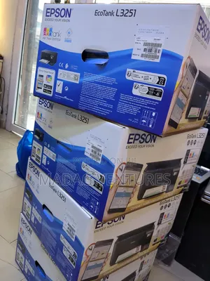 Epson Ecotank Home L3251 Wi‐Fi Ink Tank Printer | 3‐In‐1 Print/Scan