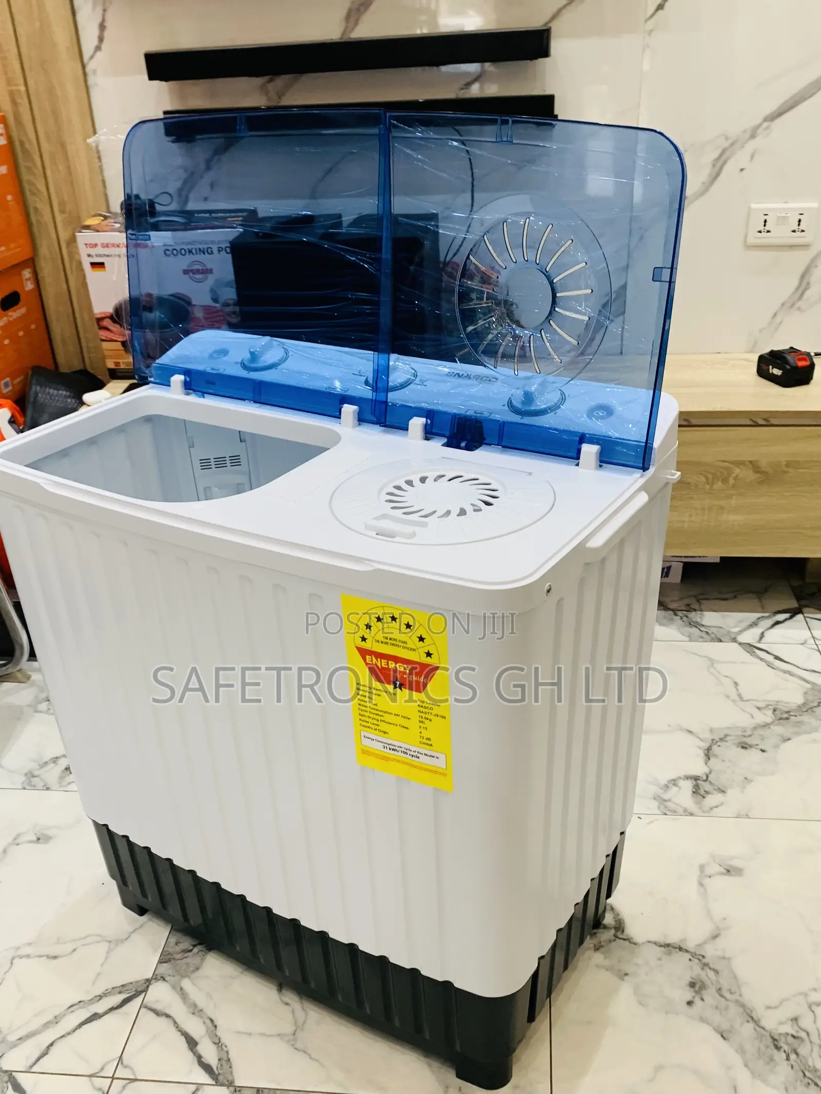 Available Best Twin Top Washing Machine Sku: Nas-08-Tw Nasco 8kg