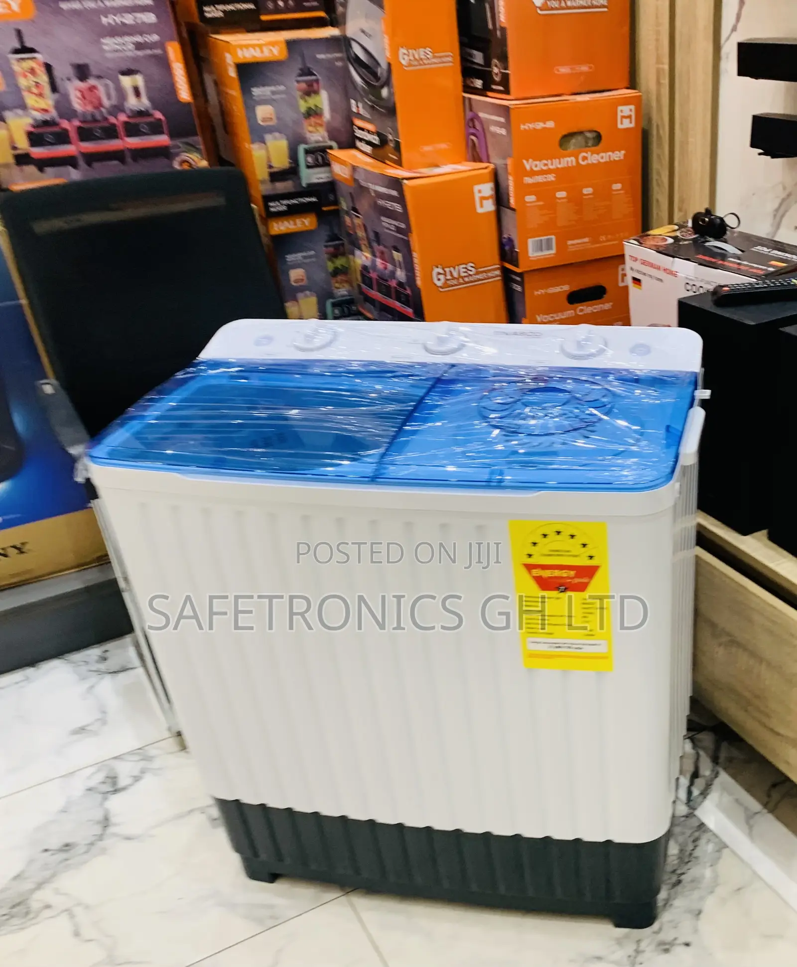 Premium White Nasco 11kg Semi-Automatic Washing Machine Nas-11-Tw