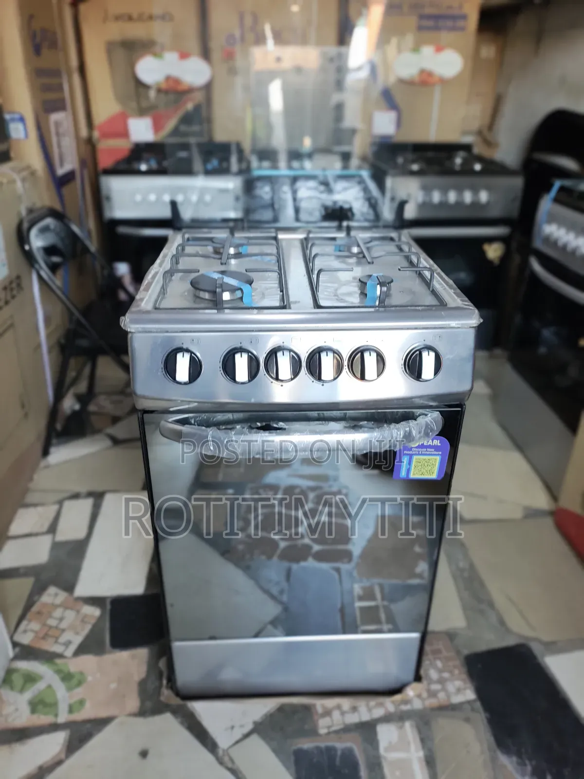 Pearl 4 Burner Durable Gas Cooker