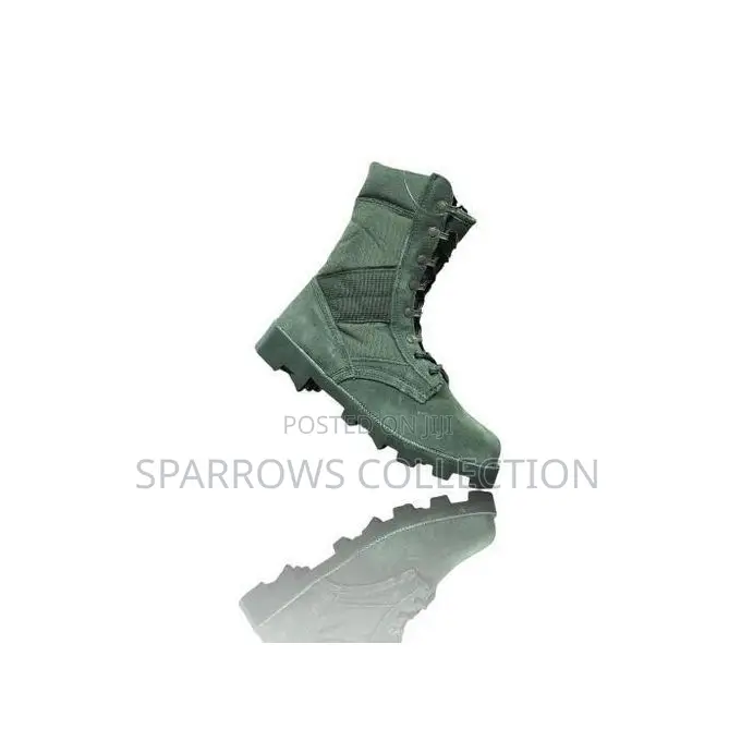 Tactical Military Boots Olive Green