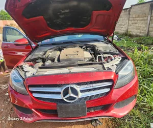 Mercedes-Benz C300 Base C300 AWD 4MATIC Sedan 2018 Red
