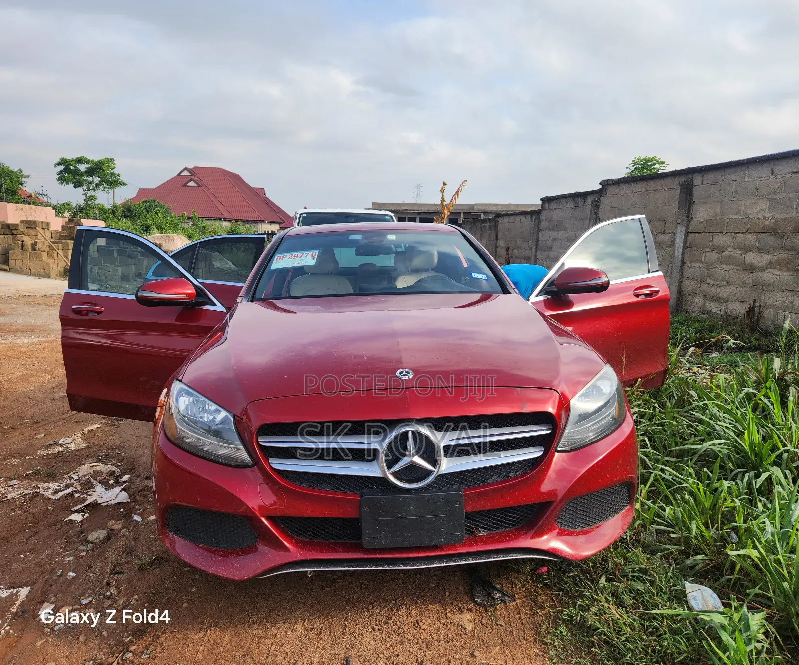 Mercedes-Benz C300 Base C300 AWD 4MATIC Sedan 2018 Red