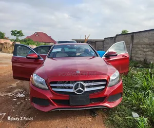 Mercedes-Benz C300 Base C300 AWD 4MATIC Sedan 2018 Red