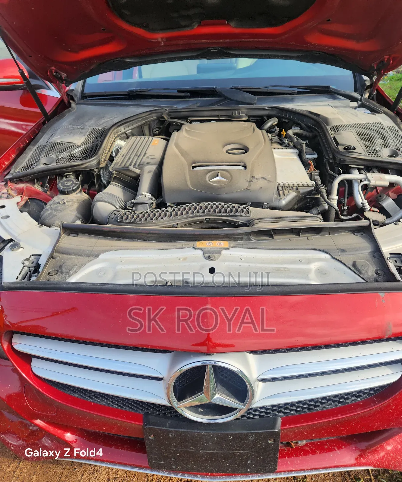 Mercedes-Benz C300 Base C300 AWD 4MATIC Sedan 2018 Red
