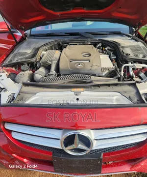 Mercedes-Benz C300 Base C300 AWD 4MATIC Sedan 2018 Red