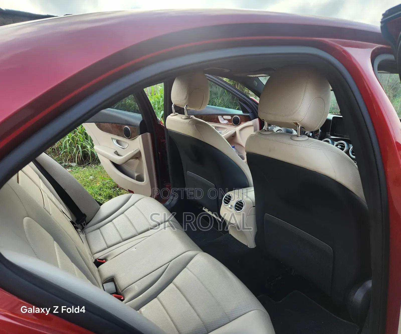 Mercedes-Benz C300 Base C300 AWD 4MATIC Sedan 2018 Red