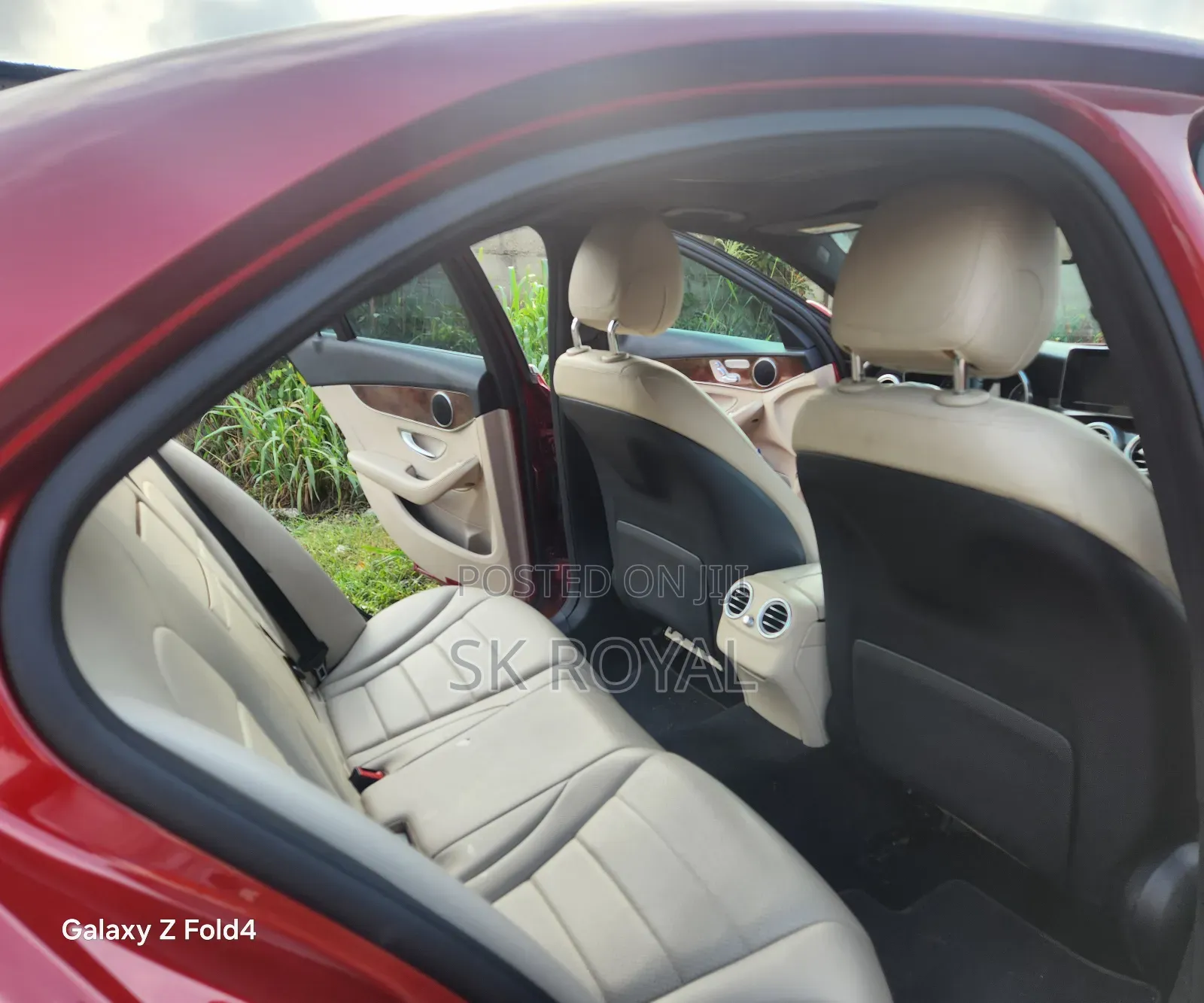 Mercedes-Benz C300 Base C300 AWD 4MATIC Sedan 2018 Red