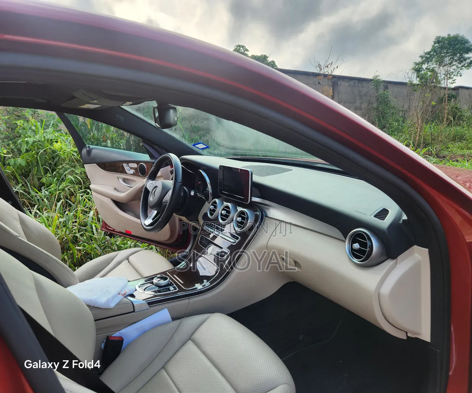 Mercedes-Benz C300 Base C300 AWD 4MATIC Sedan 2018 Red