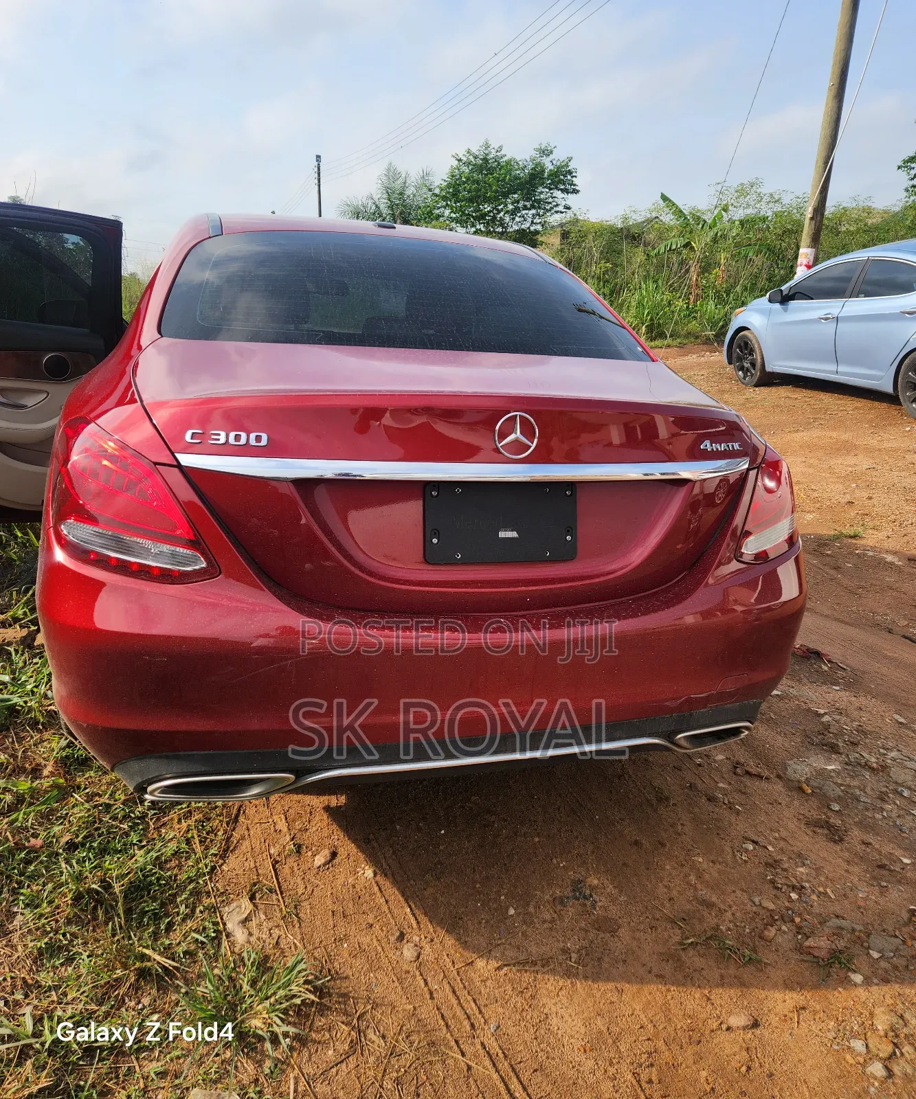 Mercedes-Benz C300 Base C300 AWD 4MATIC Sedan 2018 Red