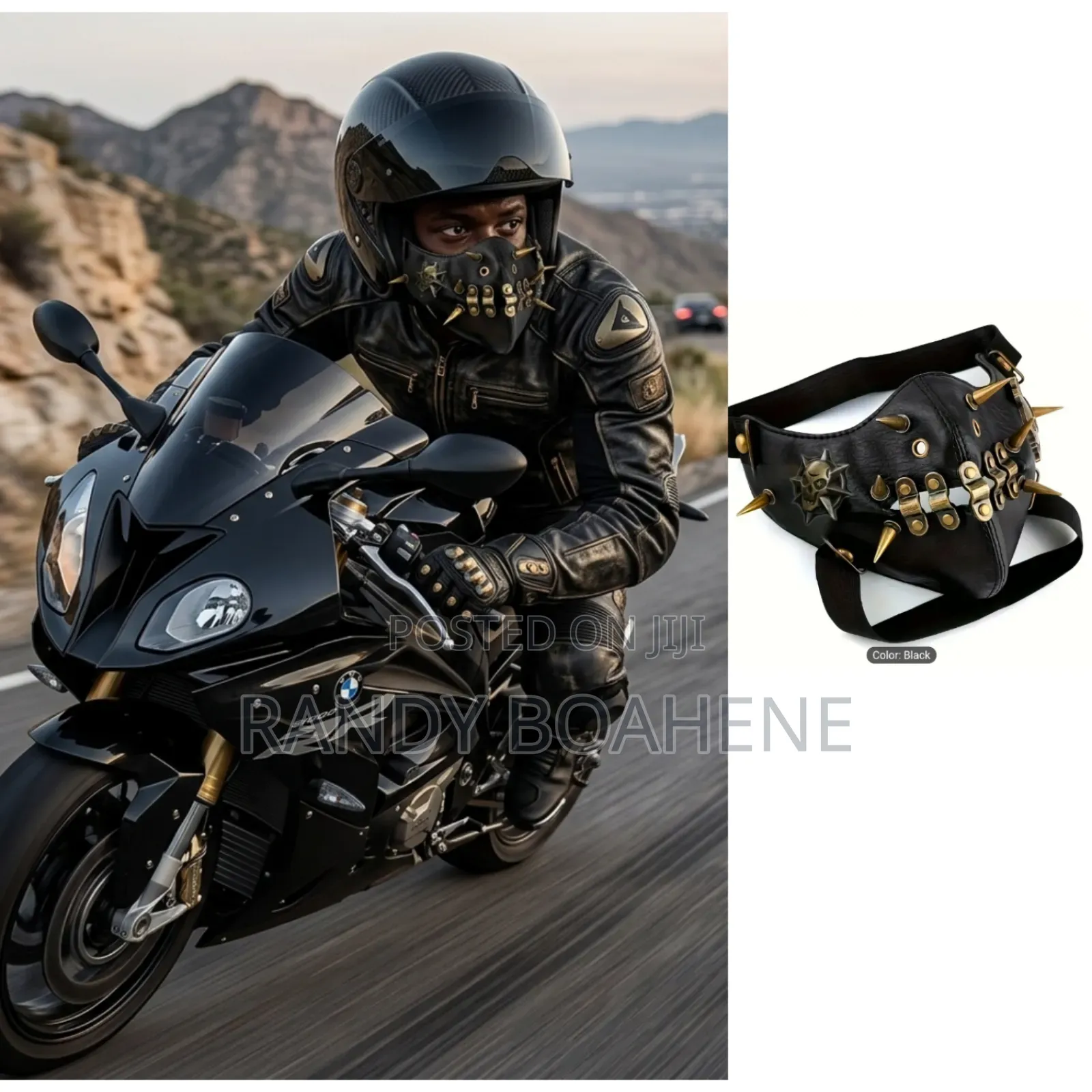 Gear-Grinder Motorbike Mask