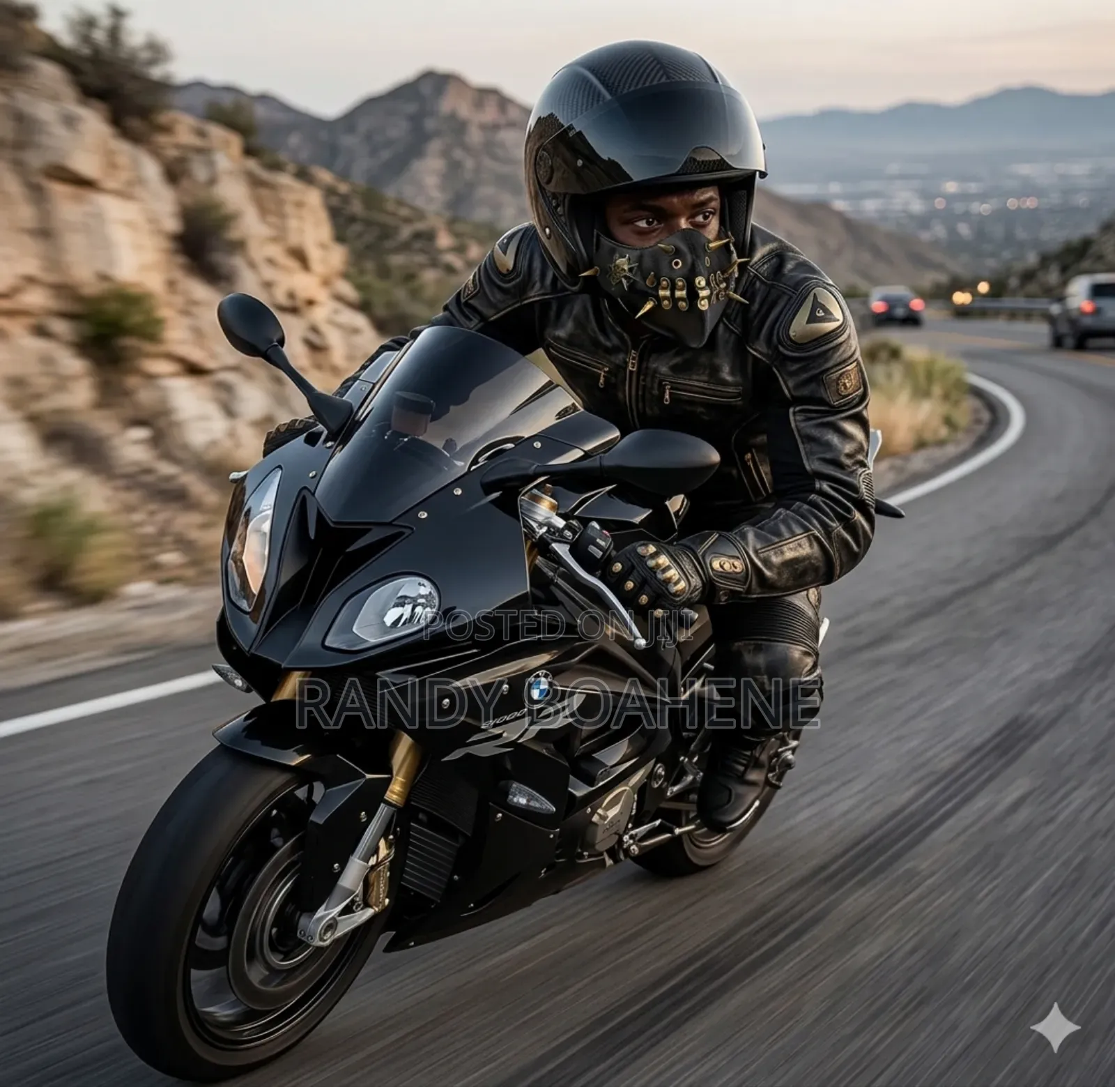 Gear-Grinder Motorbike Mask