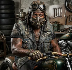 Gear-Grinder Motorbike Mask