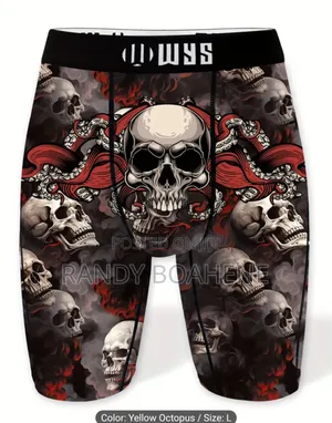 Skull Octopus Men Boxers