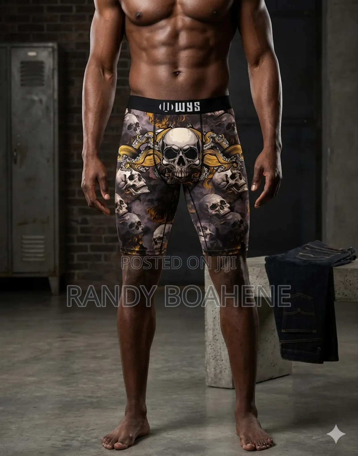 Skull Octopus Men Boxers