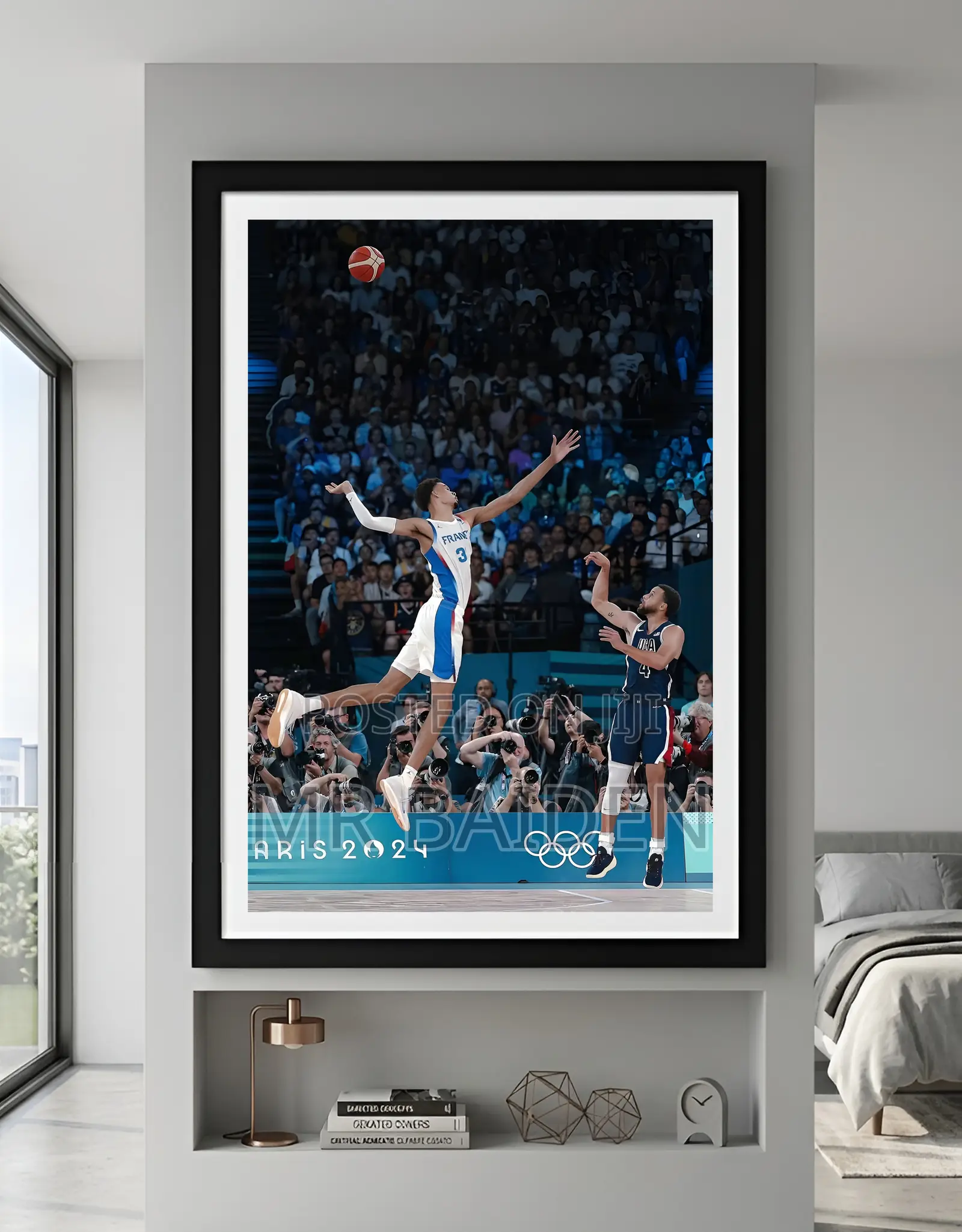 Basketball Framed Wall Art