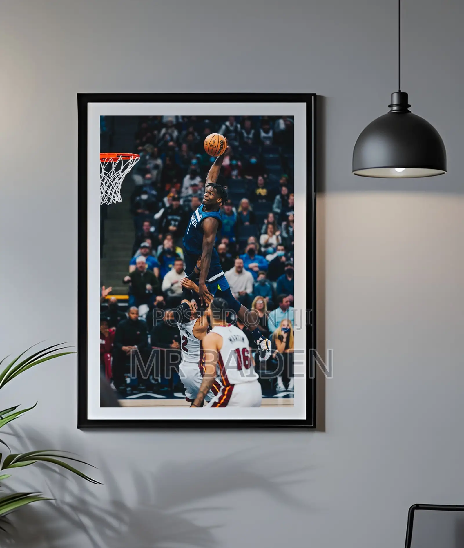 Basketball Framed Wall Art