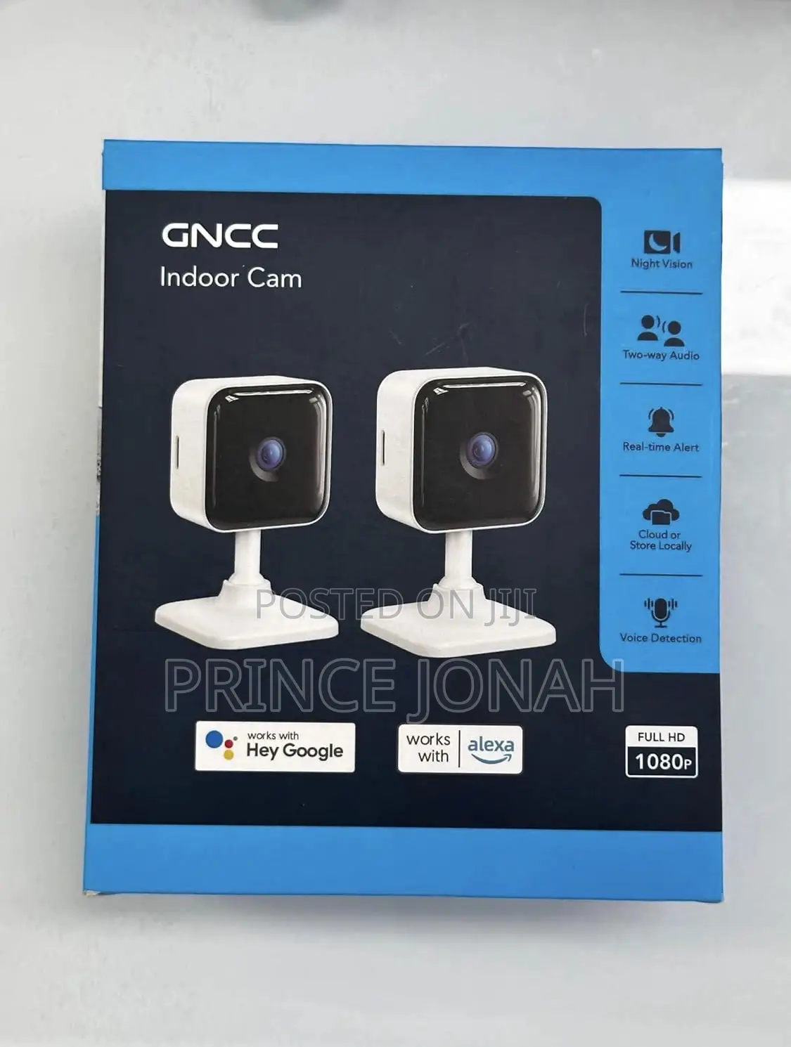 GNCC Indoor Security Camera for Home Security With Wi-Fi