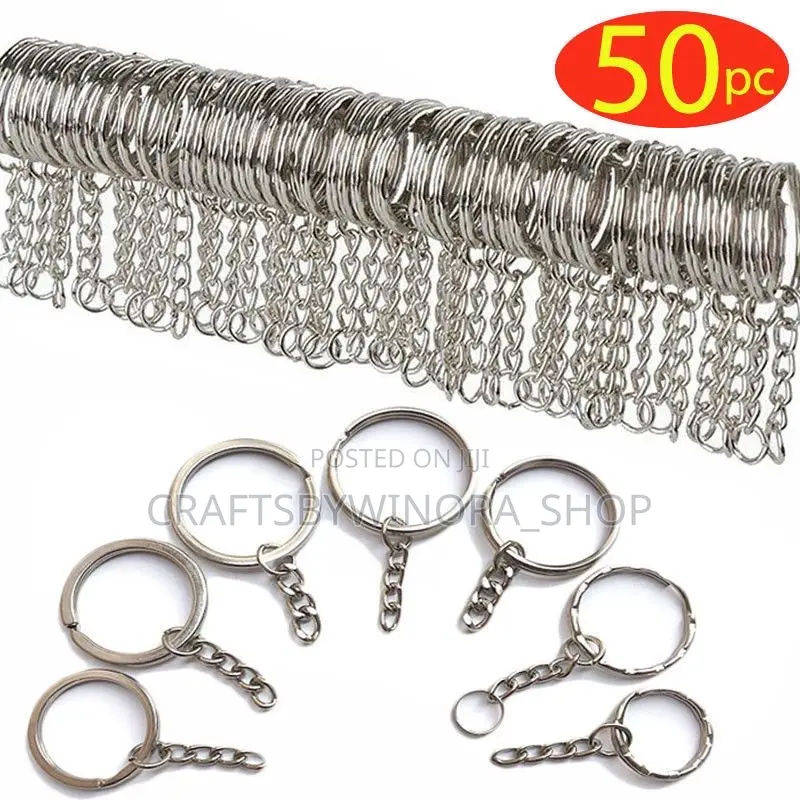 Keyrings With Eye Screw – Diy Resin Keychain Accessories