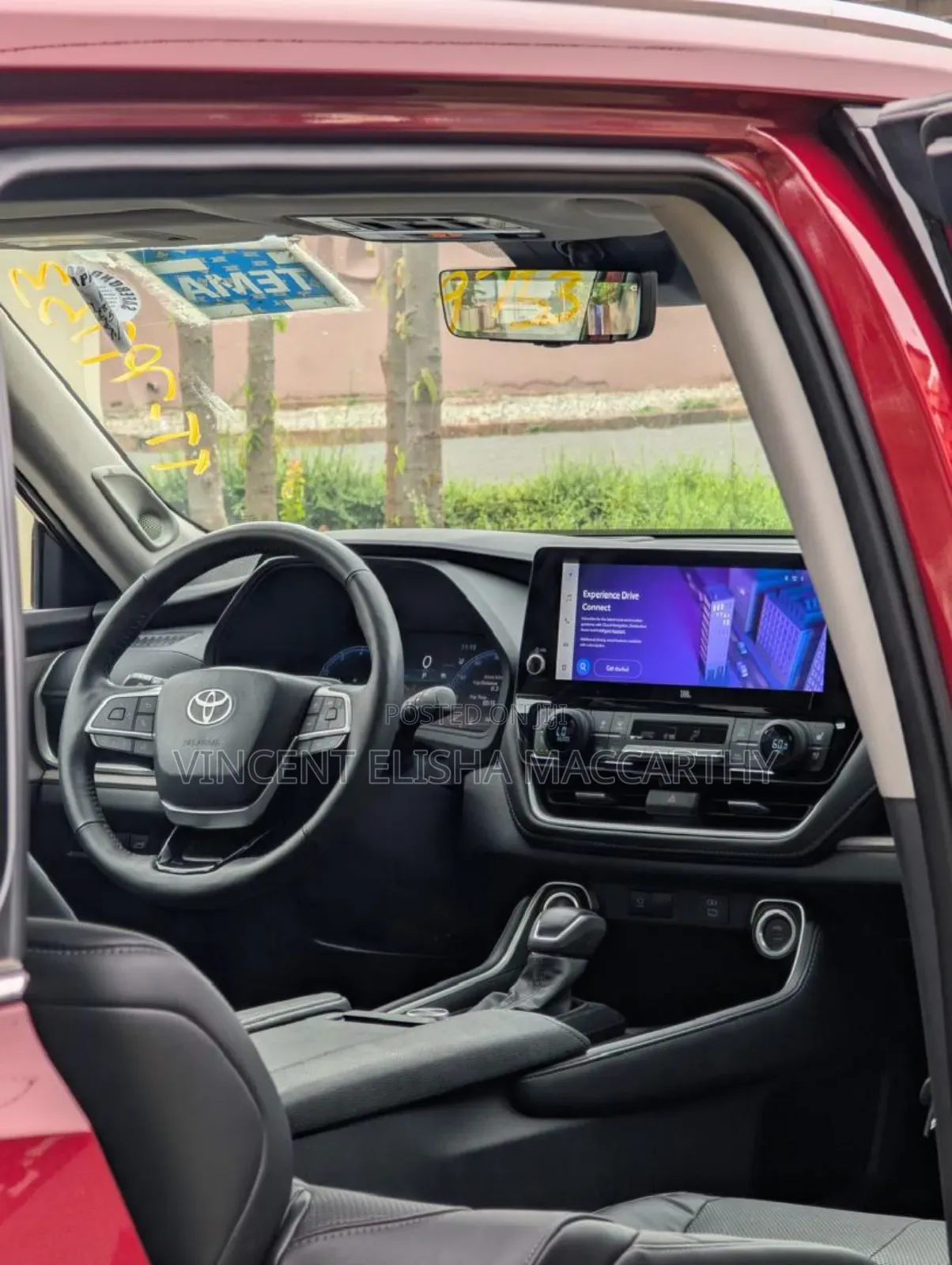 Toyota Highlander Platinum AWD 2024 Burgundy
